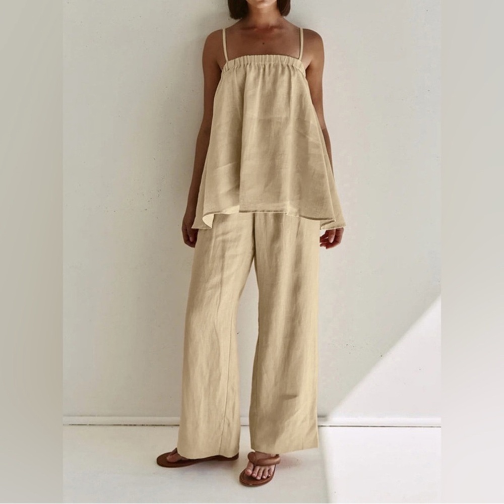 Stylish Cotton Linen Shift Dress